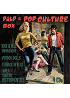 PULP & POP<br>CULTURE BOX<br> FOUR DISC SET